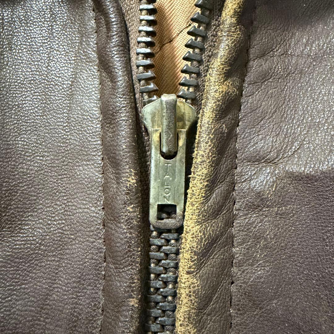 Vintage】50s レザーボアコート 襤褸 - メルカリ