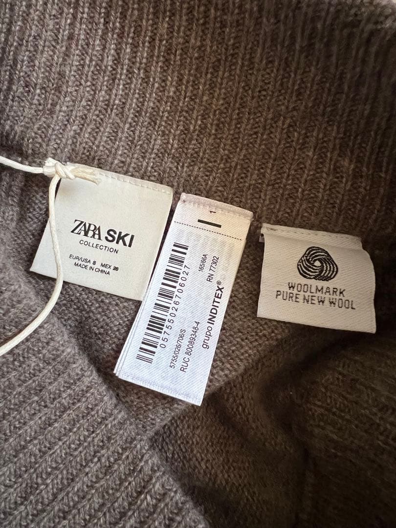 ZARA ザラ 90%ウールFLAREスキーコレクションパンツ S - メルカリ