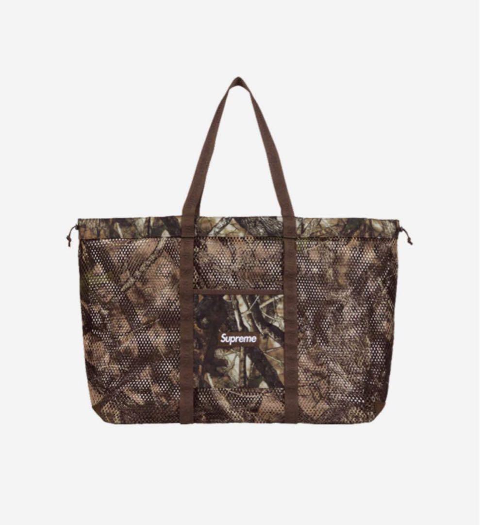 バッグ Supreme Mesh Tote Bag Camo 25SS Supreme Mesh Tote Bag (SS25) - $118