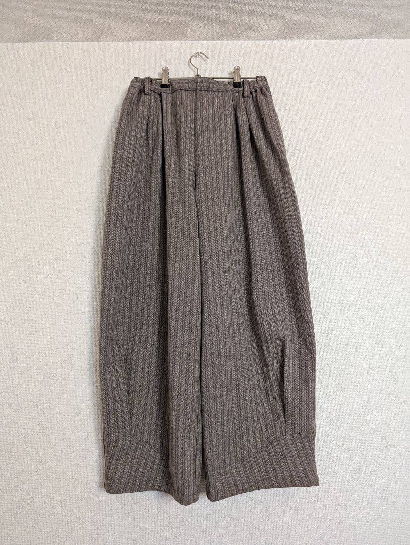 値下げ ②センソユニコ 芽風 パンツ マルチブラウン - メルカリ