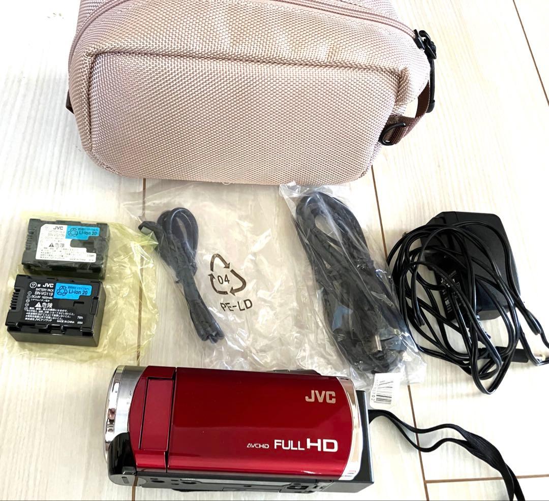 極美品！JVC Everio エブリオ ビデオカメラ GZ-E770 本体 Amazon | Everio（エブリオ） GZ-E700-R [32GBハイビジョンメモリー