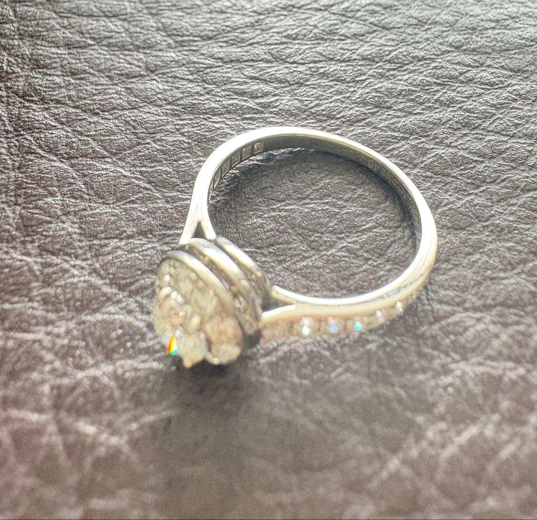 ヴァンクリーフ イコーヌソリティア 0.30ct Pt950 正規品保証書付6号