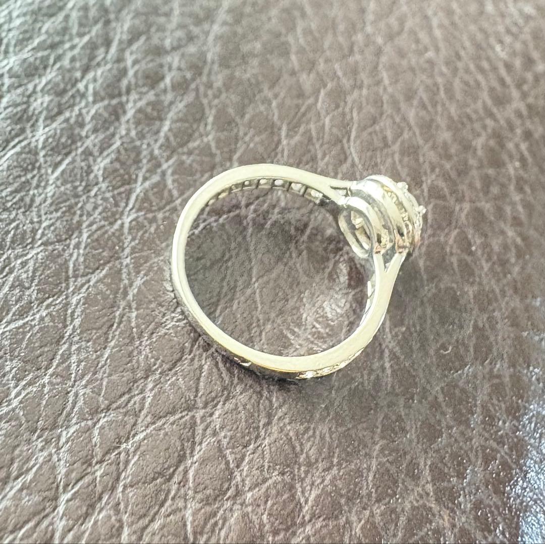 ヴァンクリーフ イコーヌソリティア 0.30ct Pt950 正規品保証書付6号