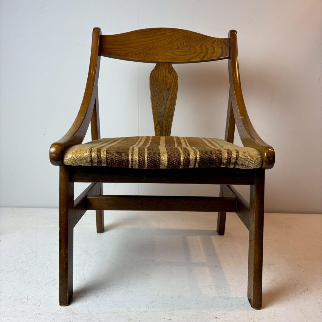 fujimokko ダイニングチェア ロビーチェア ミッドセンチュリー 2/2