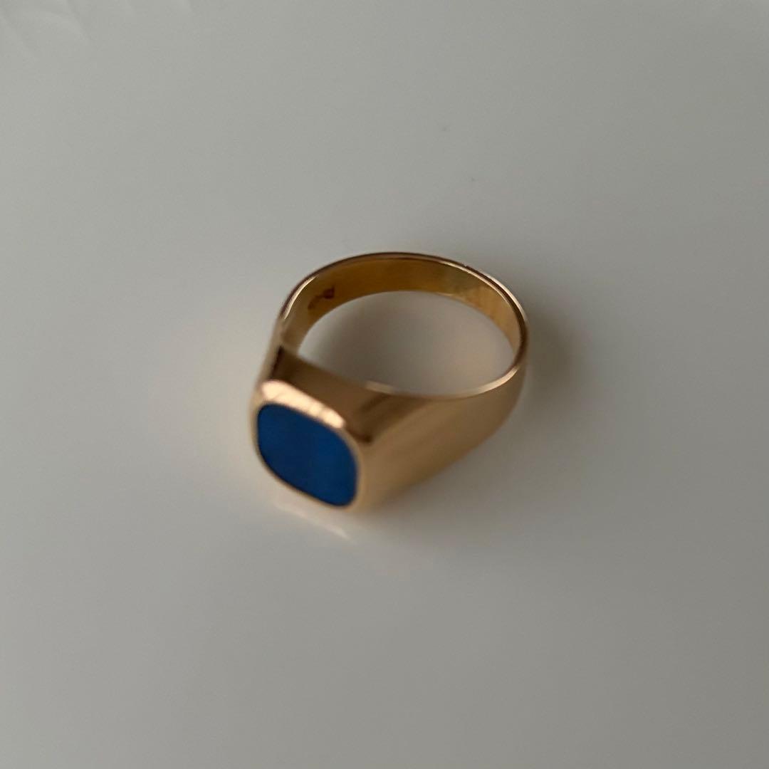 k18 ラピス　リング K18 ラピスラズリ付きリングの買取実績 | 買取専門店さすがや