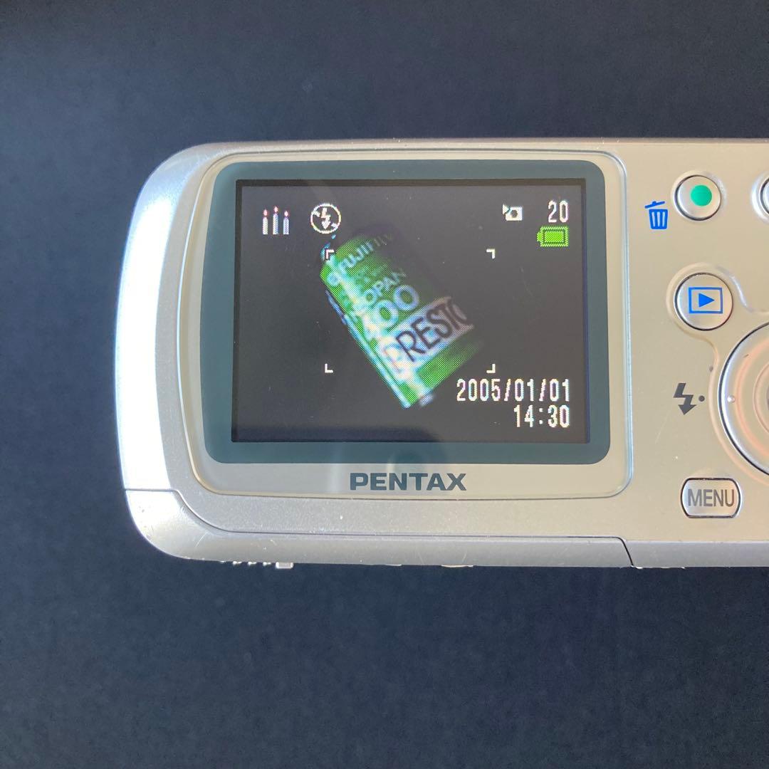 PENTAX Optio WPi CCDセンサー コンデジ シャッター、ズーム