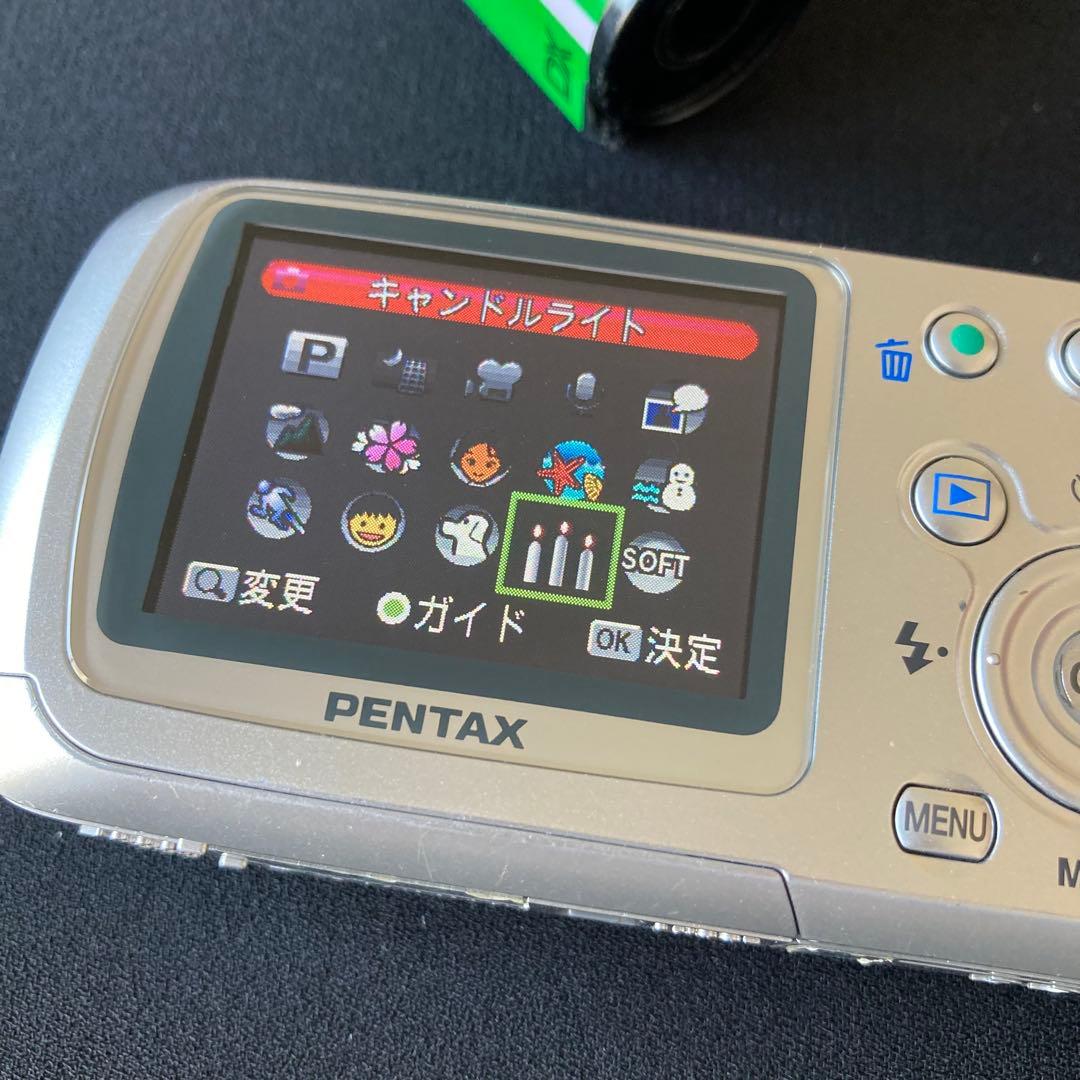PENTAX Optio WPi CCDセンサー コンデジ シャッター、ズーム