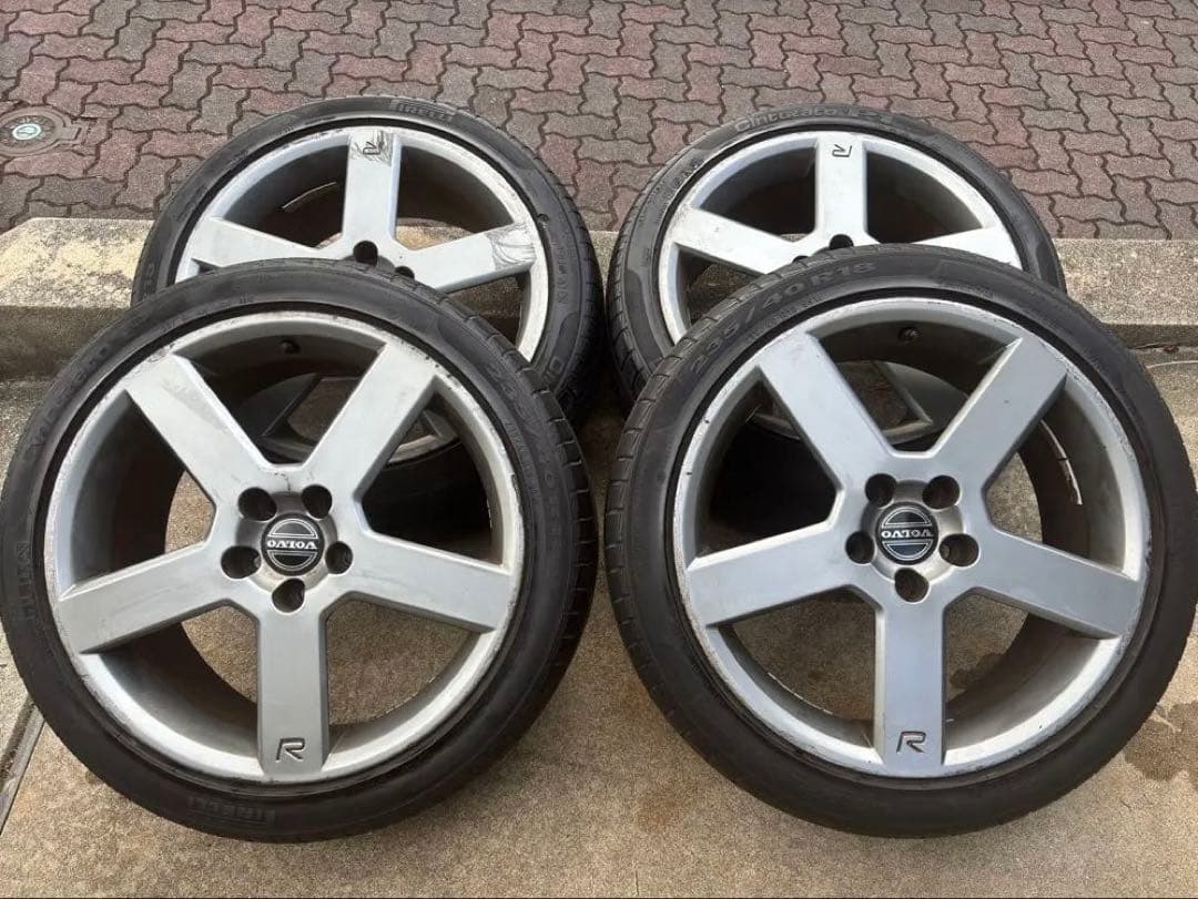 ボルボ 純正18インチ ホイールセット - メルカリ