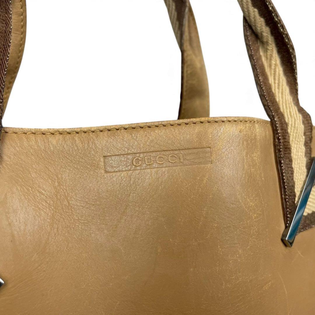 GUCCI トートバッグ シェリーライン オールレザー グッチ 002 1134