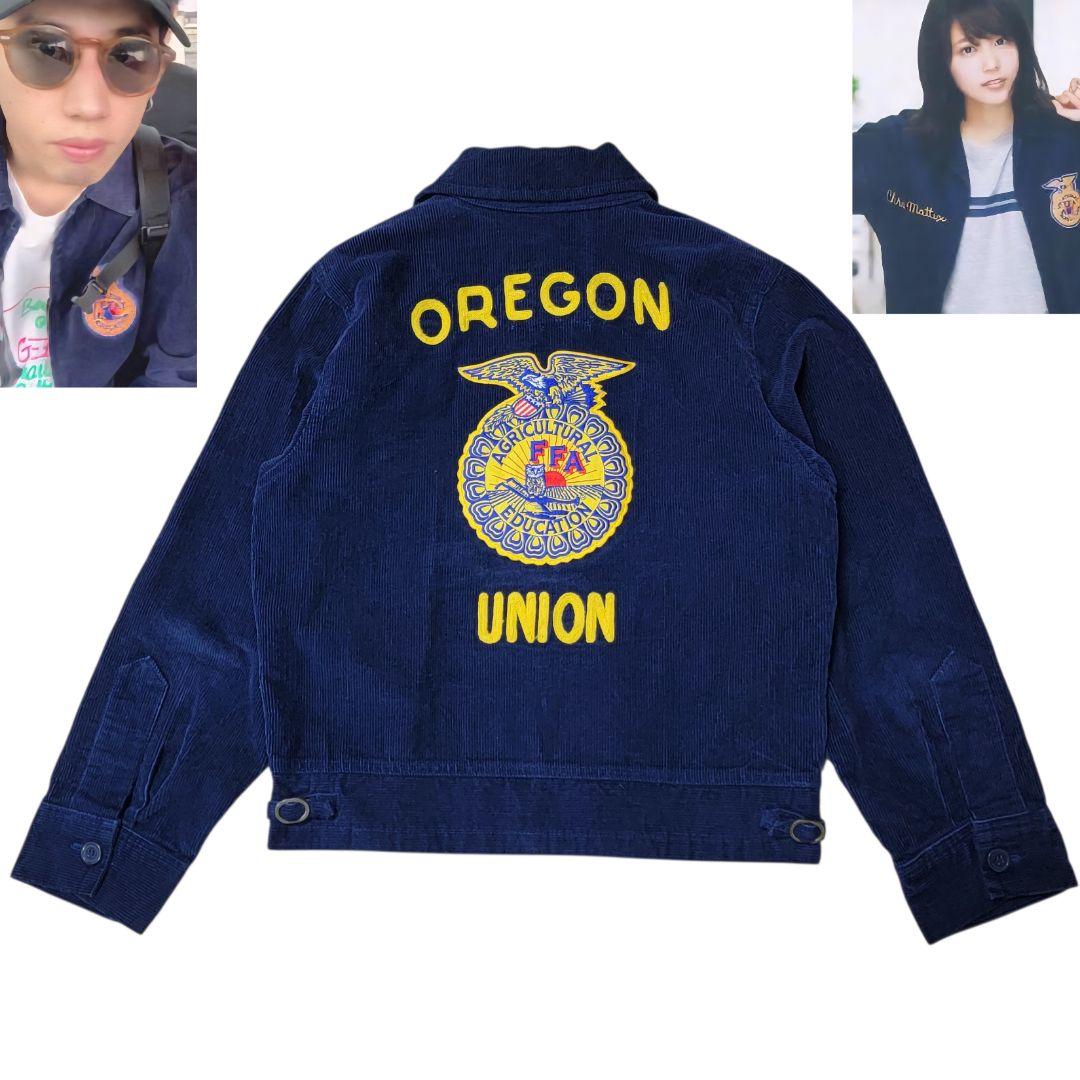 エラー品 90S-00S FFA ファーマーズジャケット OREGON 濃紺 - メルカリ