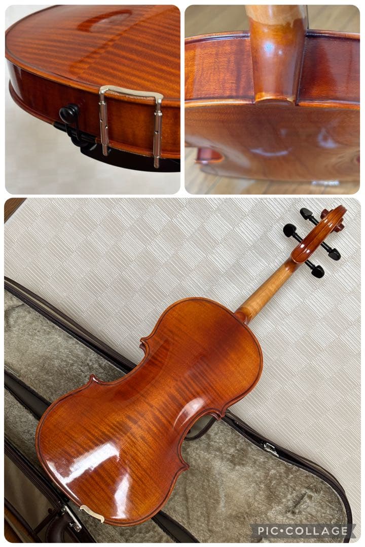 極美品】スズキ ビオラ No.2 2002年 15.5インチ 虎杢 - メルカリ