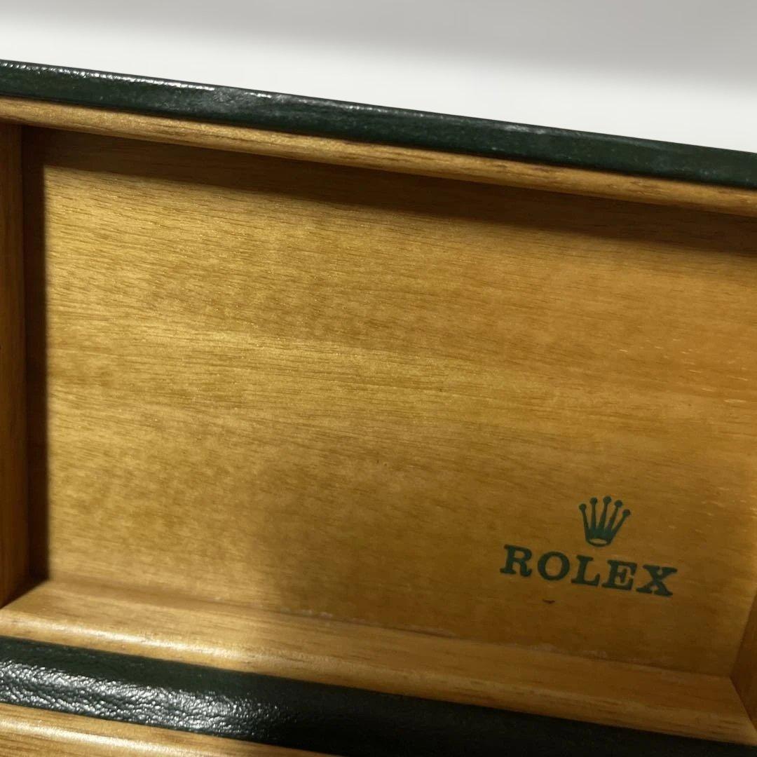 ロレックス 純正 時計箱 グリーン 内箱 外箱なし 空箱 保管用 - メルカリ