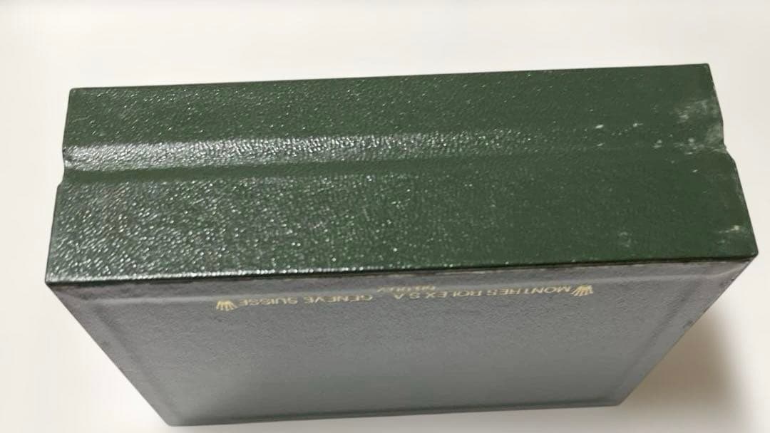 ロレックス 純正 時計箱 グリーン 内箱 外箱なし 空箱 保管用 - メルカリ