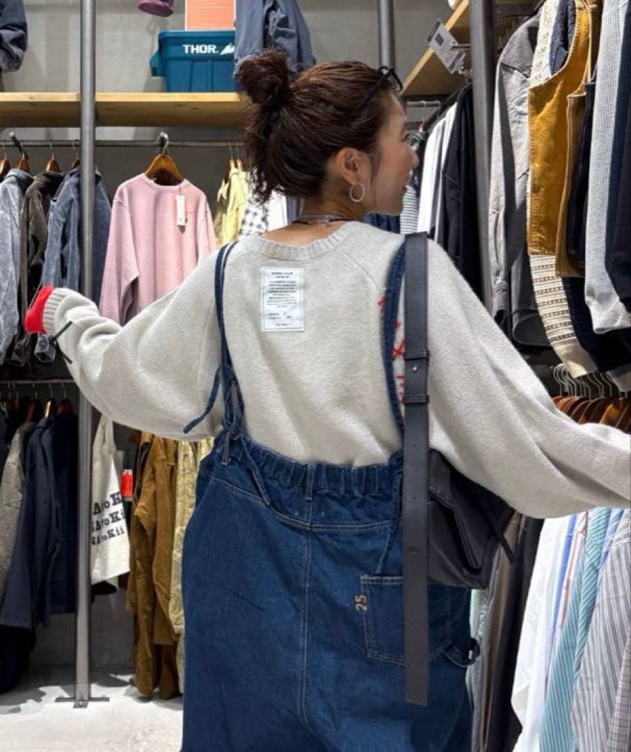 新品】ニコアンド Misayo配色ドルプルオーバー アイボリー - メルカリ