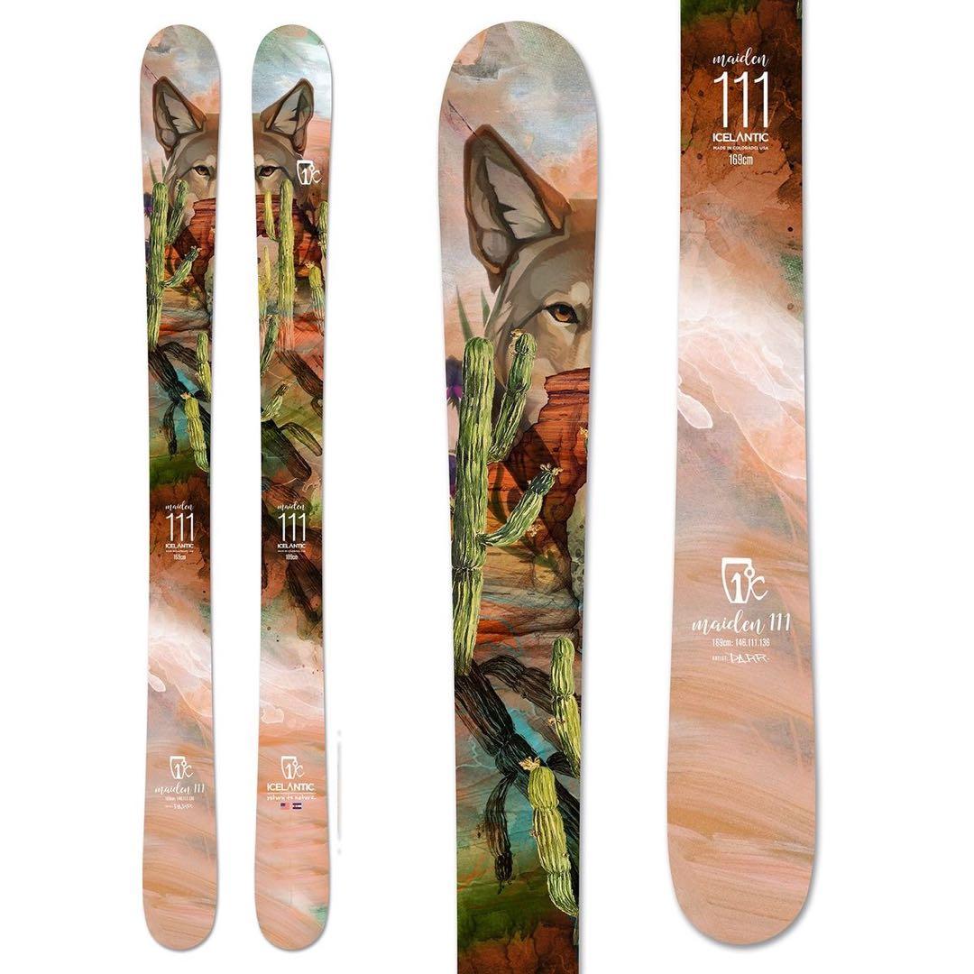 Icelantic スキー板とビンディングセット　フリースタイル　2020モデル Icelantic スキー板とビンディングセット フリースタイル 2020モデル