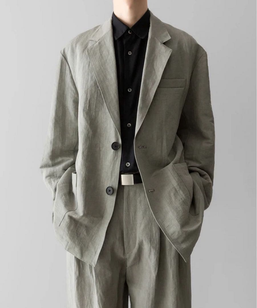 ssstein SINGLE BREASTED JACKET Mサイズ ssstein Oversized Single Breasted Jacket Black – Très Bien