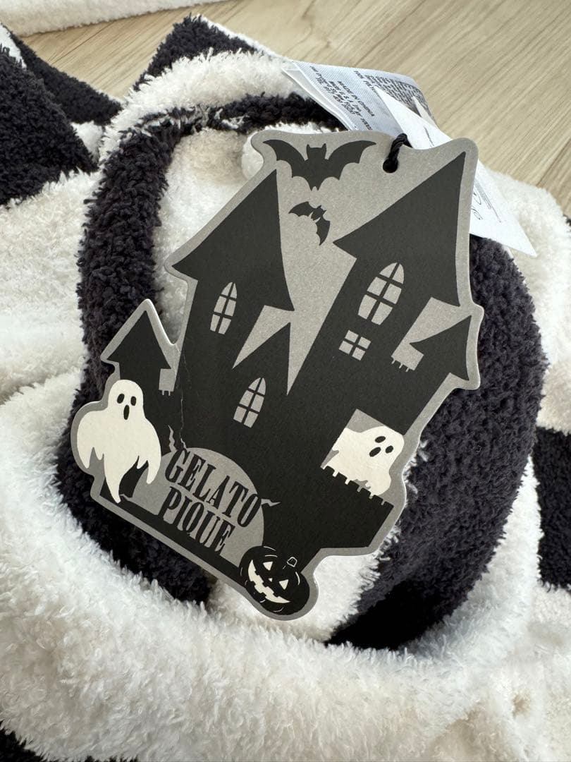 ジェラートピケGHOSTプルオーバー＆限定GHOSTボーダーロングパンツ