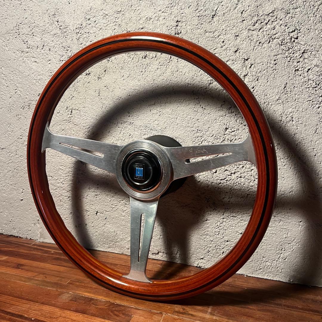 【希少ビンテージ】NARDI ナルディウッドステアリング 36φ ボス付き 2026年最新】ナルディ ステアリング 36の人気アイテム - メルカリ