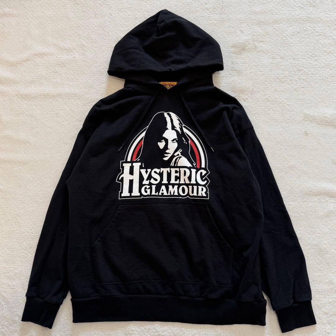 ヒステリックグラマー ビックロゴパーカー ヒスガール 近年モデル