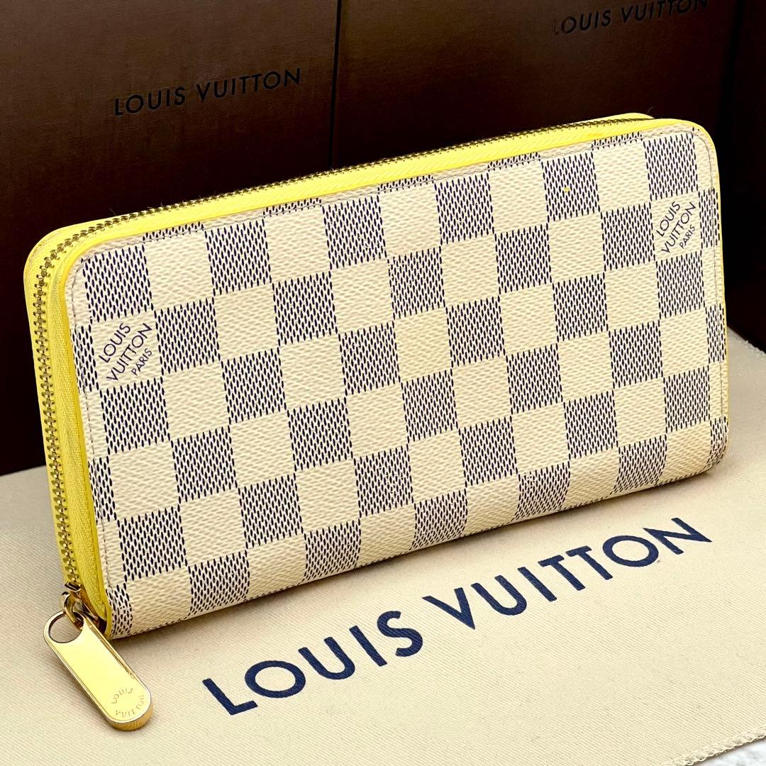 ☆激レア・極美品☆ルイヴィトン 長財布 ダミエ アズール ジッピー