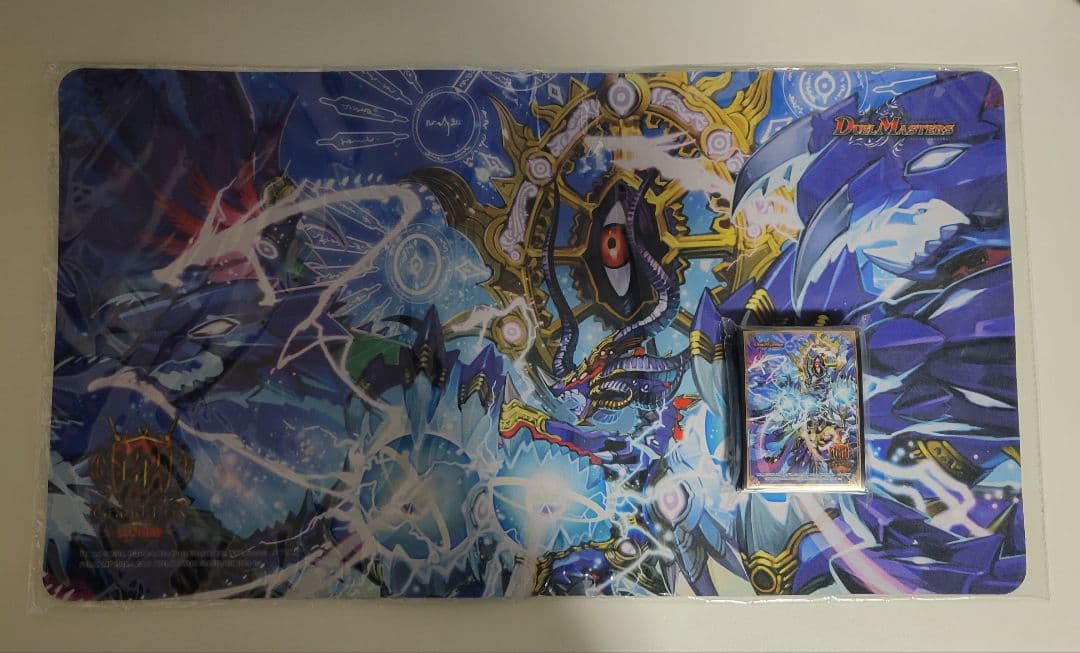 超新星DEATH・ドラゲリオン プレイマット & スリーブ セット Amazon | デュエマGP限定 超神星DEATHドラゲリオン プレイマット