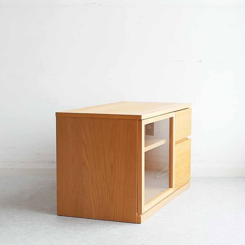 無印良品/MUJI オーク材 AVラック 90cm ZR24455 - メルカリ