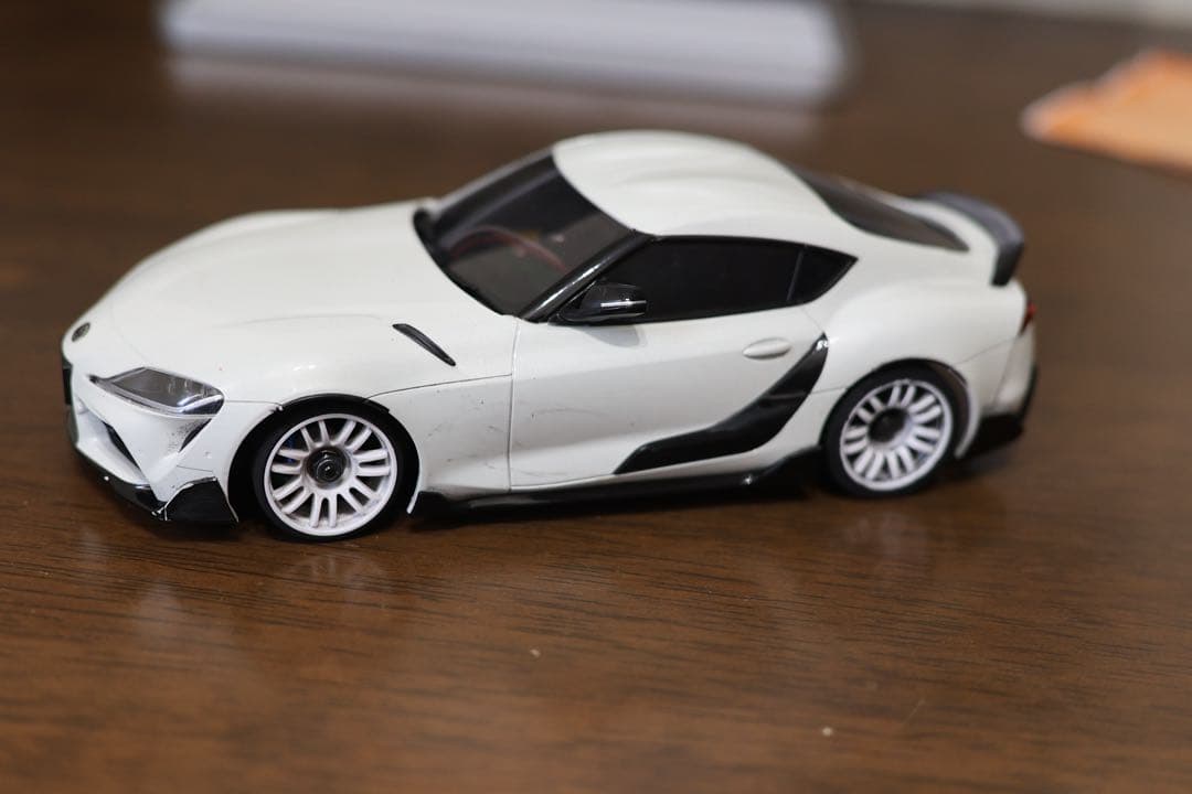 京商ミニッツレーサー　MR-03evoSP グリーンリミテッド　スープラボディ 京商、RC「ミニッツ」の新シャーシの限定カラーバージョン「グリーン