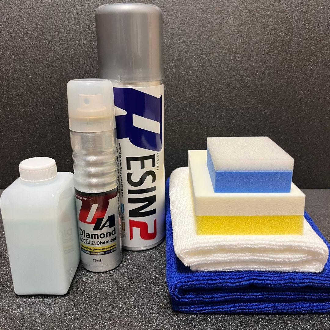 ダイヤモンドキーパー施工キット　ケミカルセット　爆ツヤ付き Amazon.co.jp: KeePer技研 ダイヤモンドキーパー レジン2 爆ツヤ 300ml