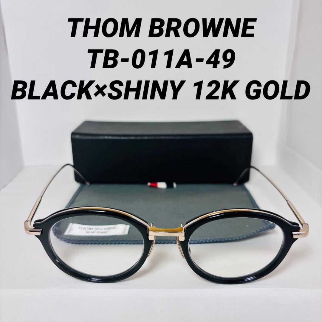 ◆美品◆THOM BROWNE◆TB-011◆SHINY 12K GOLD◆ Amazon.com: Thom Browne TB-011 Sunglasses TB-011-G-T-GRY-GLD 46mm