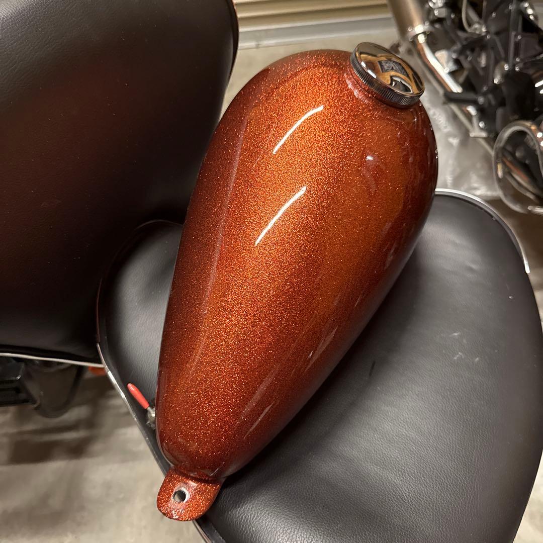 ハーレー、チョッパータンク 楽天市場】T-96 ハーレー用 マスタングタンク カスタムタンク 10L