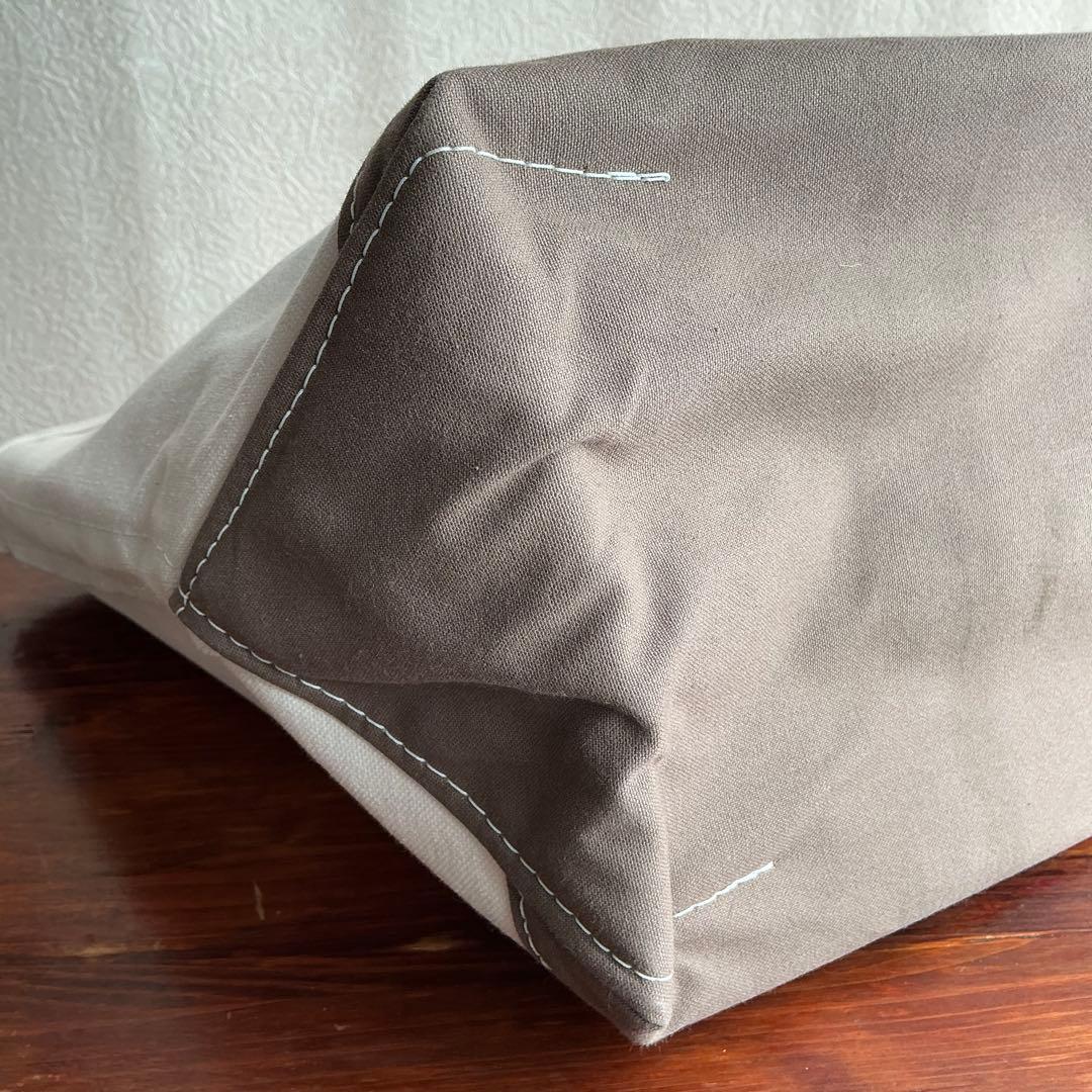 【00s】 L.L.Bean トートバッグ　ブラウン　別タグ　L