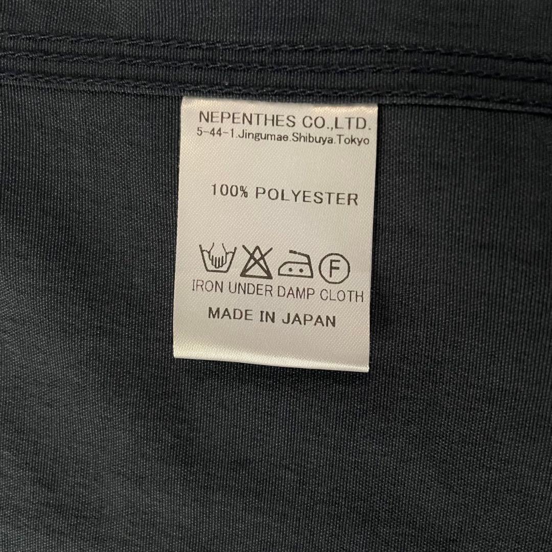 ニードルズ 作務衣ジャケット】Mサイズ ポリ100% ダブル 日本製 濃紺