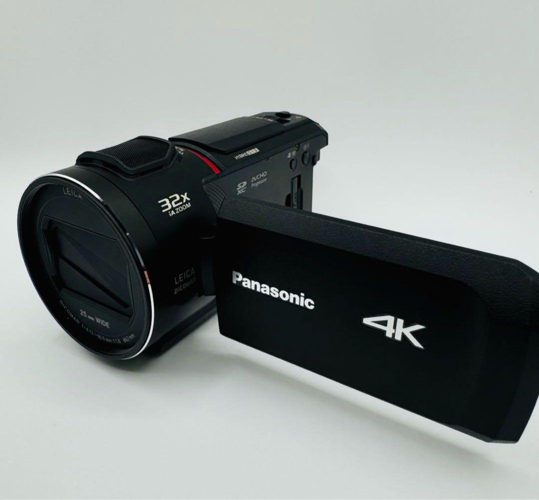 【美品】Panasonicデジタル4KビデオカメラHC-VX2MS-K パナソニック Panasonic デジタルビデオカメラ HC-VX2MS-K の通販