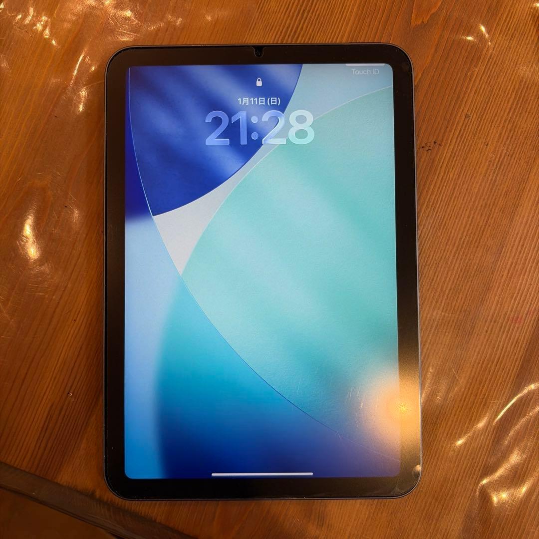 iPad mini (第6世代) スペースグレイ 64GB Wi-Fi iPad mini 6 Wi-Fi + Cellular 64GB - スペースグレイ [整備済製品
