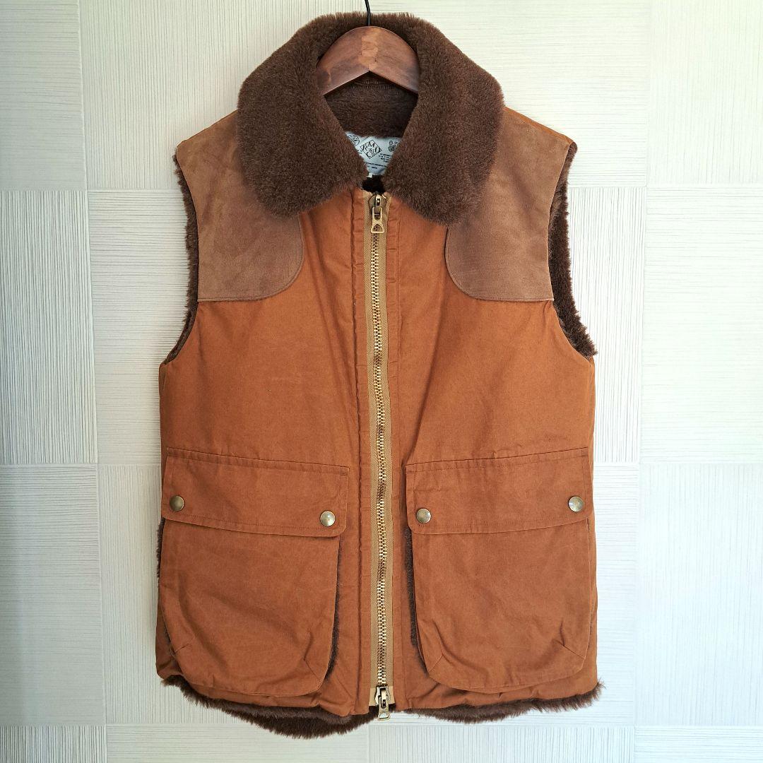 R & D.M.Co-/OLDMAN’S TAILOR/ ハンティングベスト L