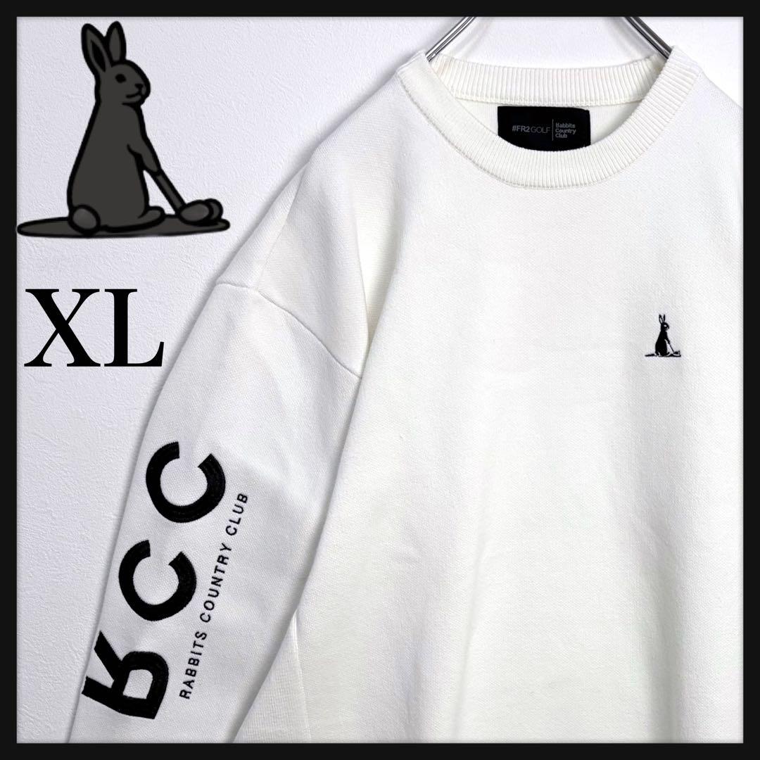 【U馬之介 様購入】FR2ゴルフ アーム刺繍 胸刺繍ロゴ クリーム スウェット ブレーメン刺繍スウェット | Bleu Bleuet（ブルーブルーエ）公式通販