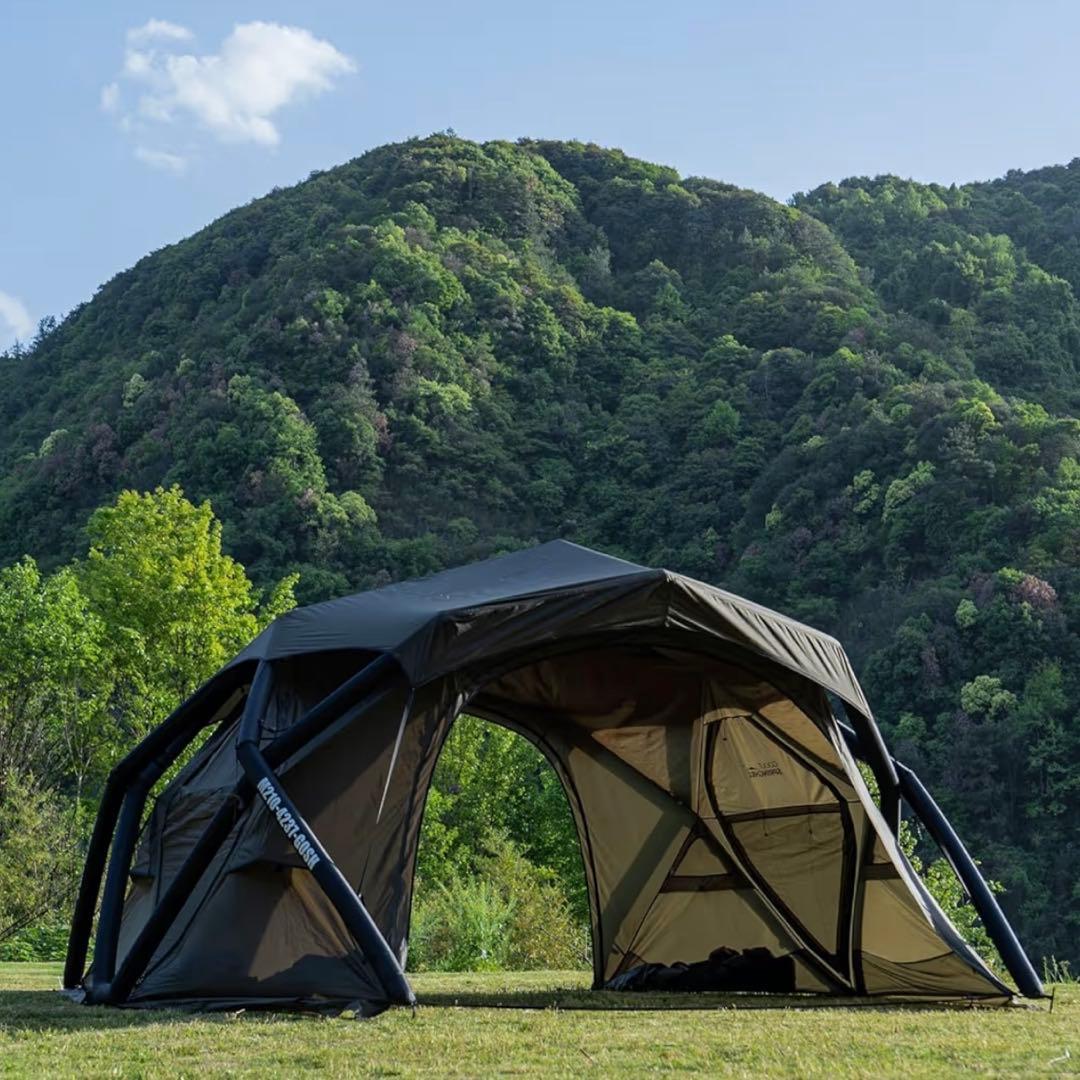 新品未使用】GOOUTSPRINGHILL エアドームテント（グリーン）