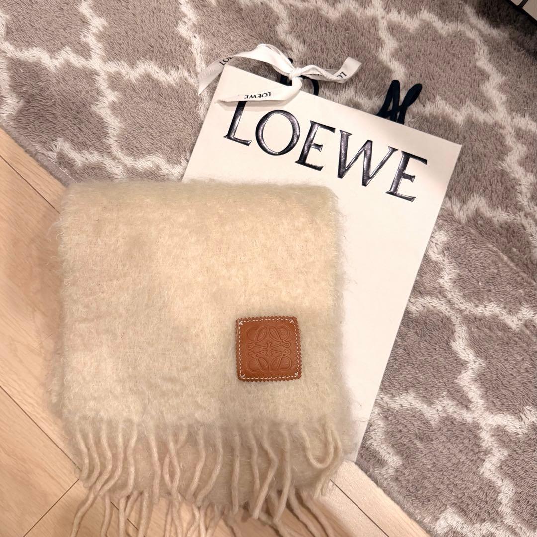 ※値下げ※【ロエベ/LOEWE】マフラー LOEWE（ロエベ） マフラー FSF4SS1W06 レディース メンズ アルパカ
