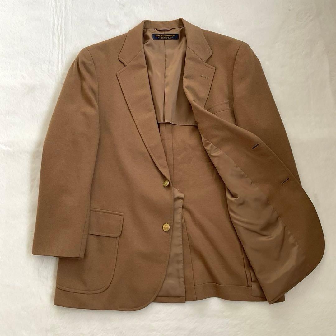 ブルックスブラザーズ テーラードジャケット 金ボタン ウール 日本製