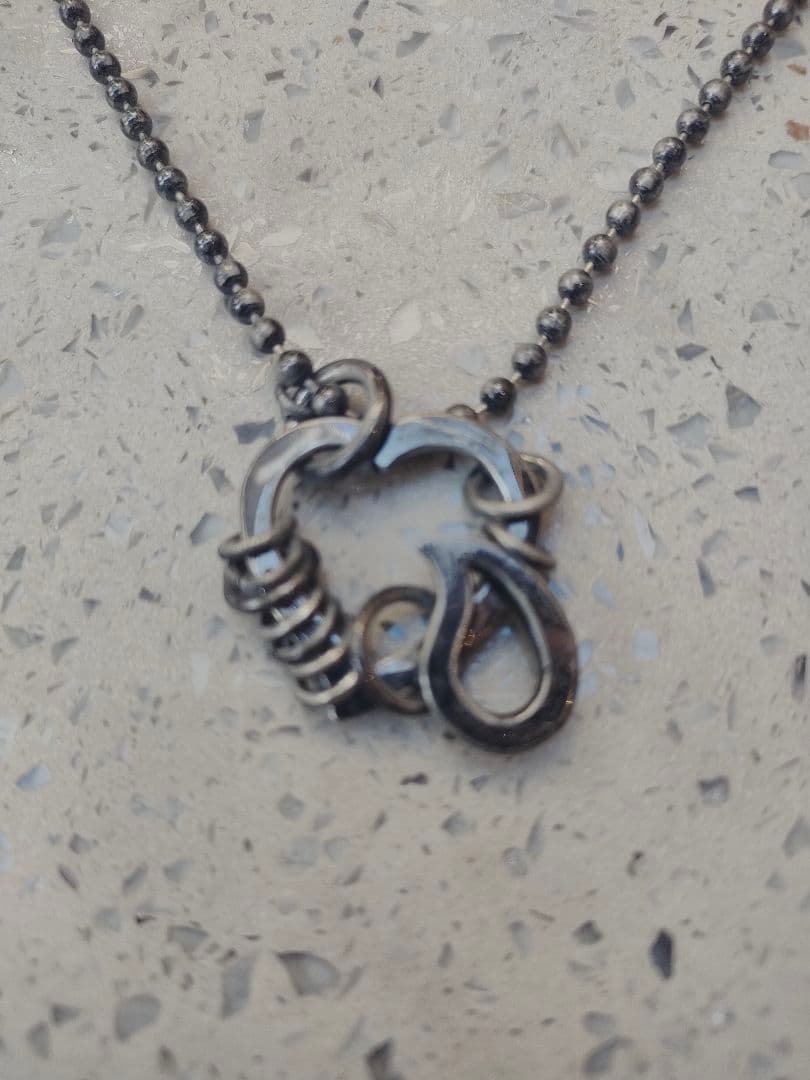 ナンバーナイン ハート涙 ネックレス - メルカリ