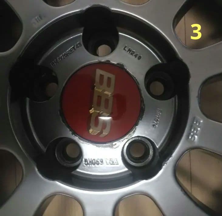 BBS LM【240・241】DBK　8.5J 43.9.5J45 　4本