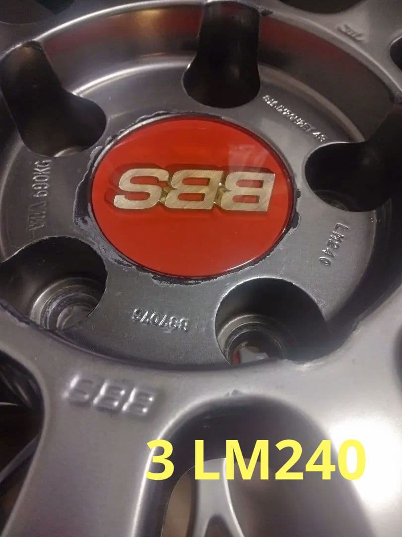 BBS LM【240・241】DBK　8.5J 43.9.5J45 　4本
