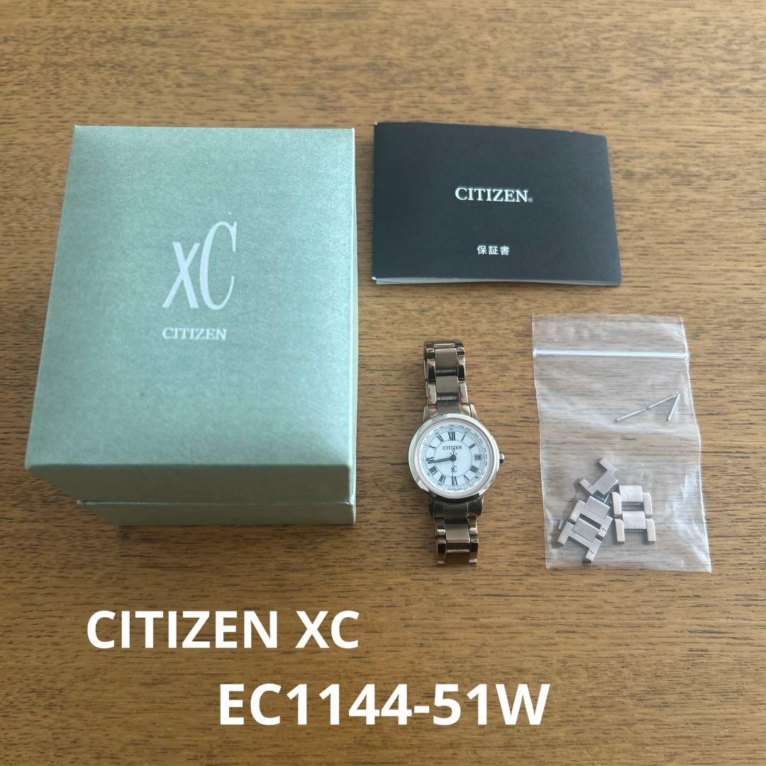 CITIZEN XC クロスシー　腕時計　EC1144-51W サクラピンク XC クロスシー EC1144-51W サクラピンク 人気モデル ティタニアライン