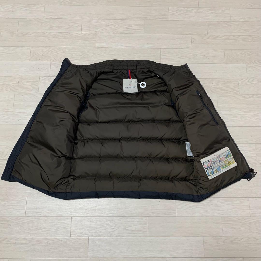 鑑定済☆ モンクレール DUPRES ダウンベスト 2 ネイビー 5