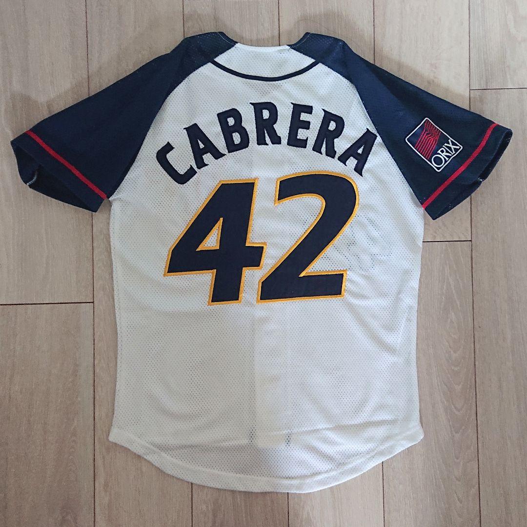 レア 美品】オリックス バファローズ カブレラ ホーム ユニフォーム S