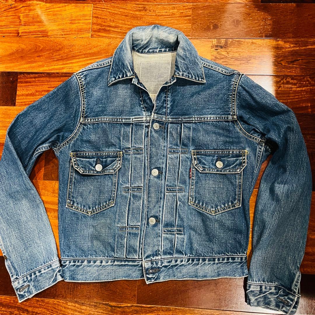 レア旧ドゥニームデニムジャケット ドゥニーム 新品 1stTYPE 大戦モデル デッドストック デニムジャケット