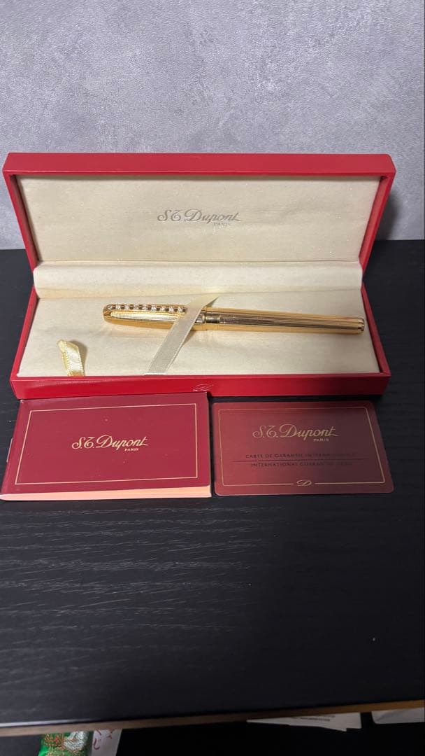 S.T. Dupont ゴールドボールペン 本体 ボールペン | S.T. Dupont Official / エス・テー・デュポン 公式