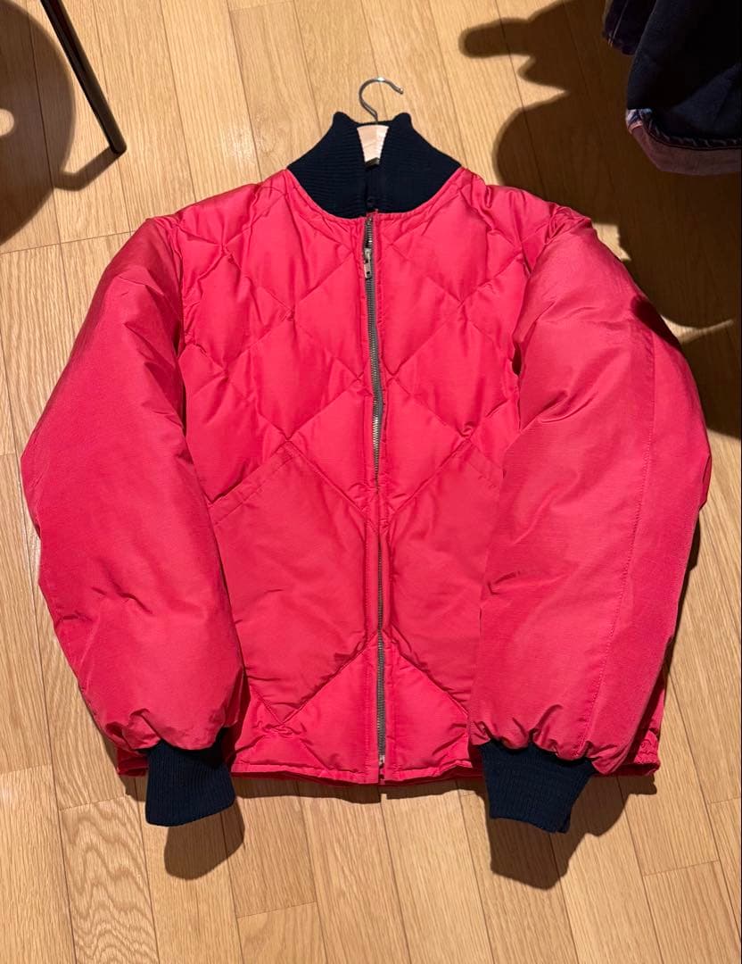 に*か様 Grizzly Down Blizzard Proof ダウン　スカイ CANADA GOOSE (カナダグース) ロゴ 収納フード フルジップ ダウン