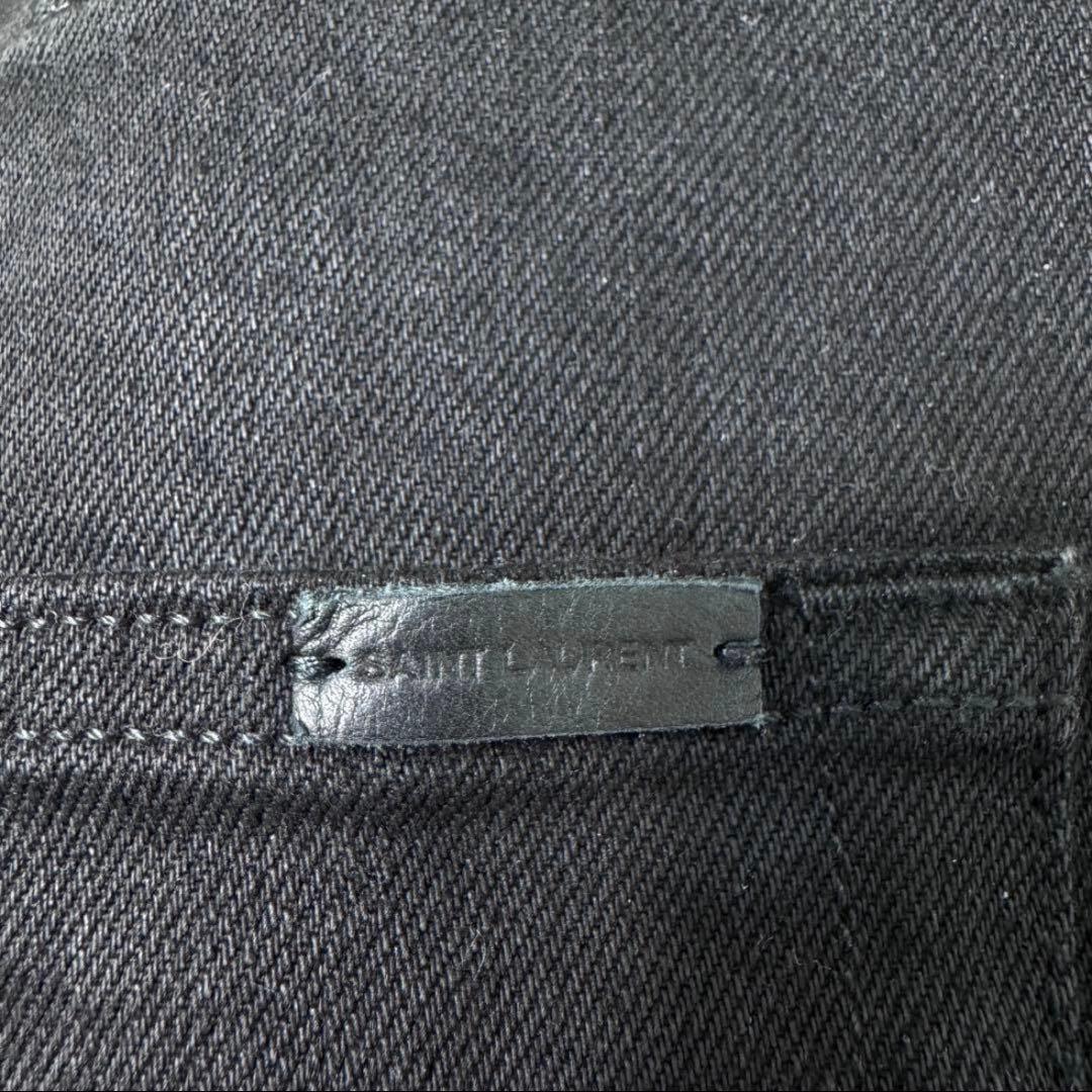 saint laurent エディ期 コーティング スキニーデニム 28 - メルカリ