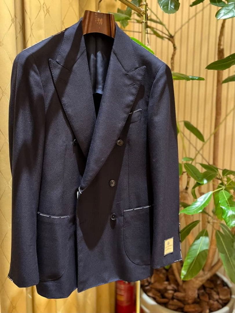 BEAMS F / ホップサック ダブルブレスト ジャケット SALE ITEM】＜BEAMS F＞ ホップサック ダブルブレストジャケット